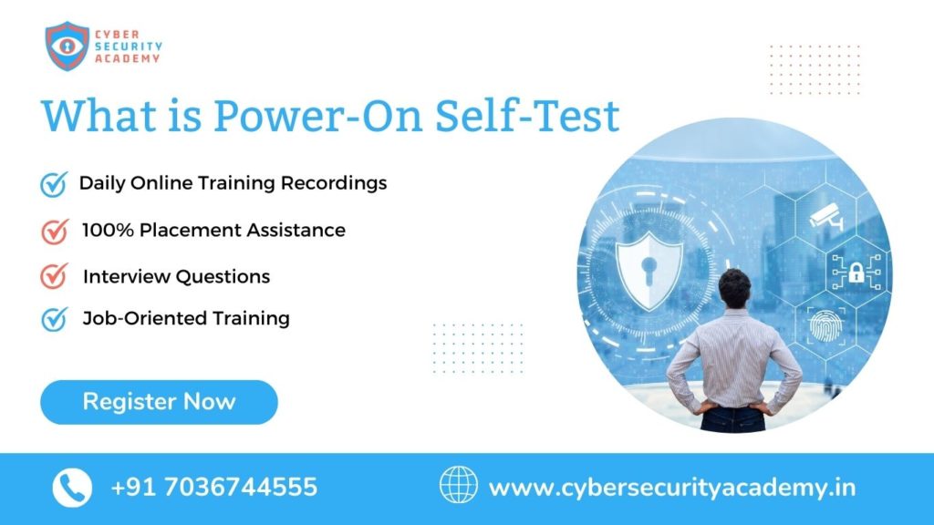 What is Power-On Self-Test