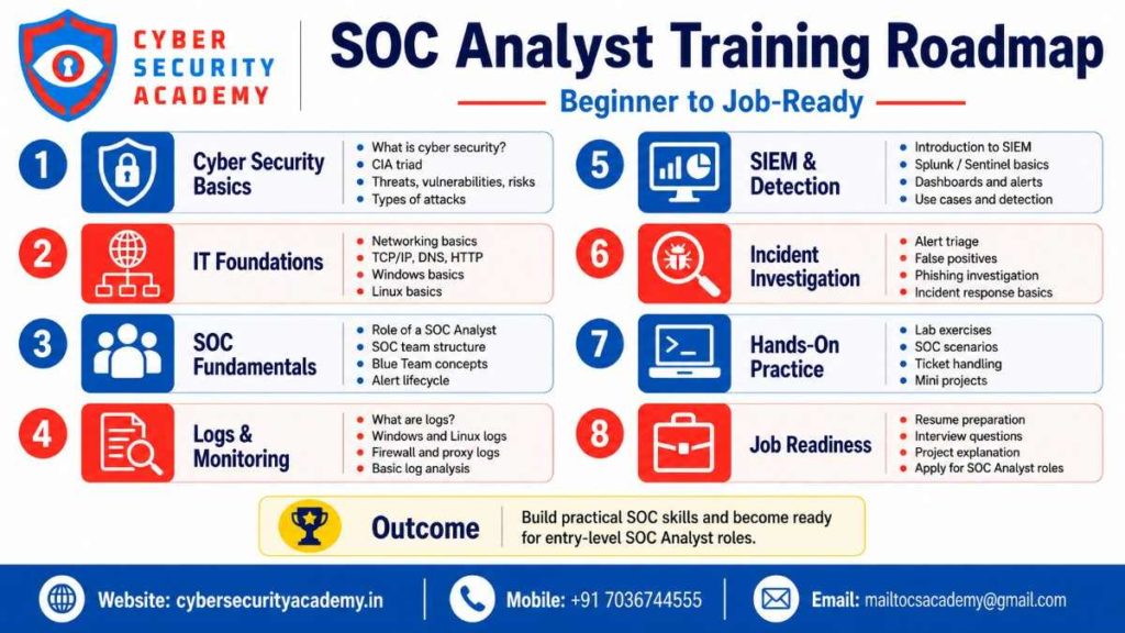 SOC Analyst Training In Hyderabad